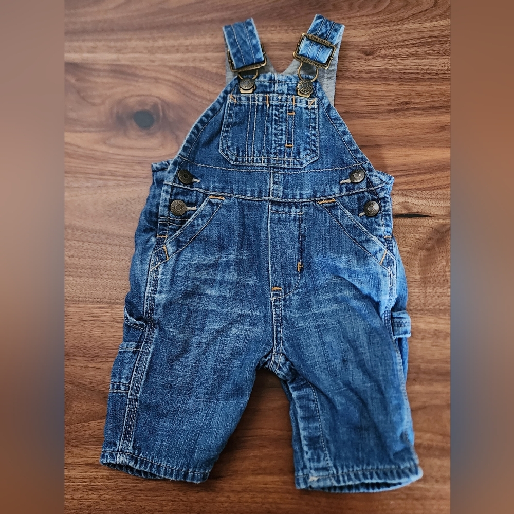Baby Gap Lined Overalls 0-3m